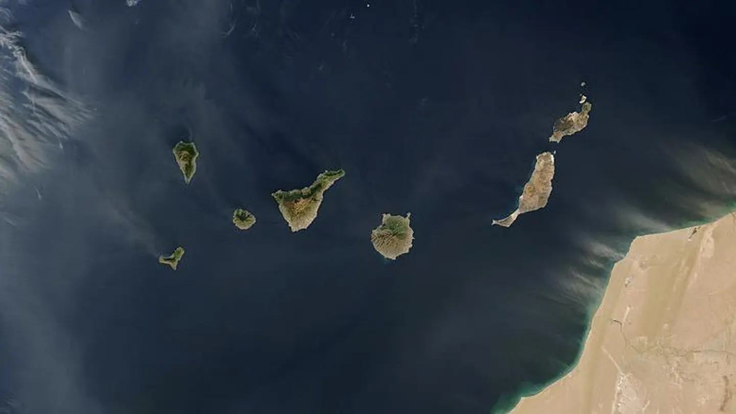 Canarias desde el espacio Canarias desde el espacio