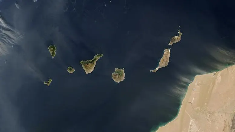 Canarias desde el espacio Canarias desde el espacio