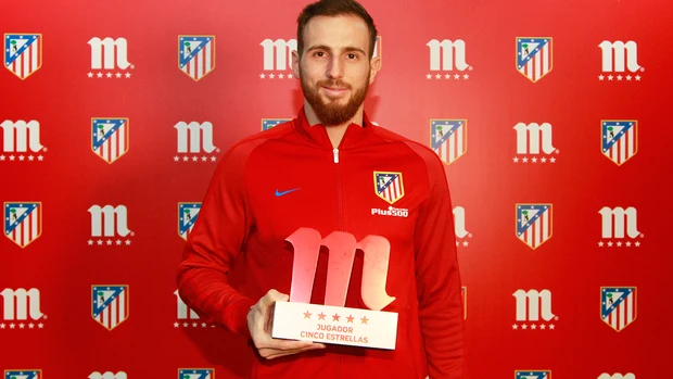 Oblak: al 2017 "individualmente le pido mucha salud y colectivamente también" Oblak: al 2017 "individualmente le pido mucha salud y colectivamente también"