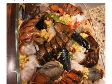 La insólita paella de Rob Schneider La insólita paella de Rob Schneider