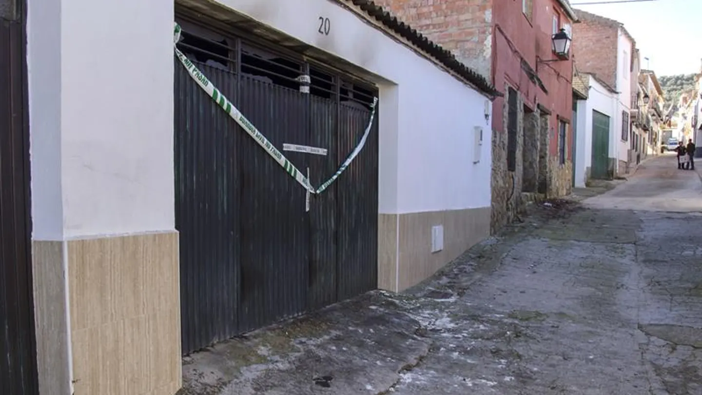 La cochera donde fallecieron los tres temporeros de la aceituna en Jaen La cochera donde fallecieron los tres temporeros de la aceituna en Jaen