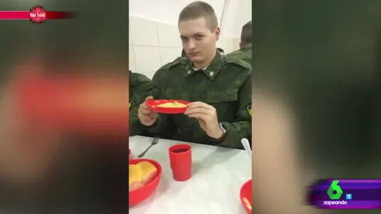 El puré de "cemento amarillo" de un soldado El puré de "cemento amarillo" de un soldado