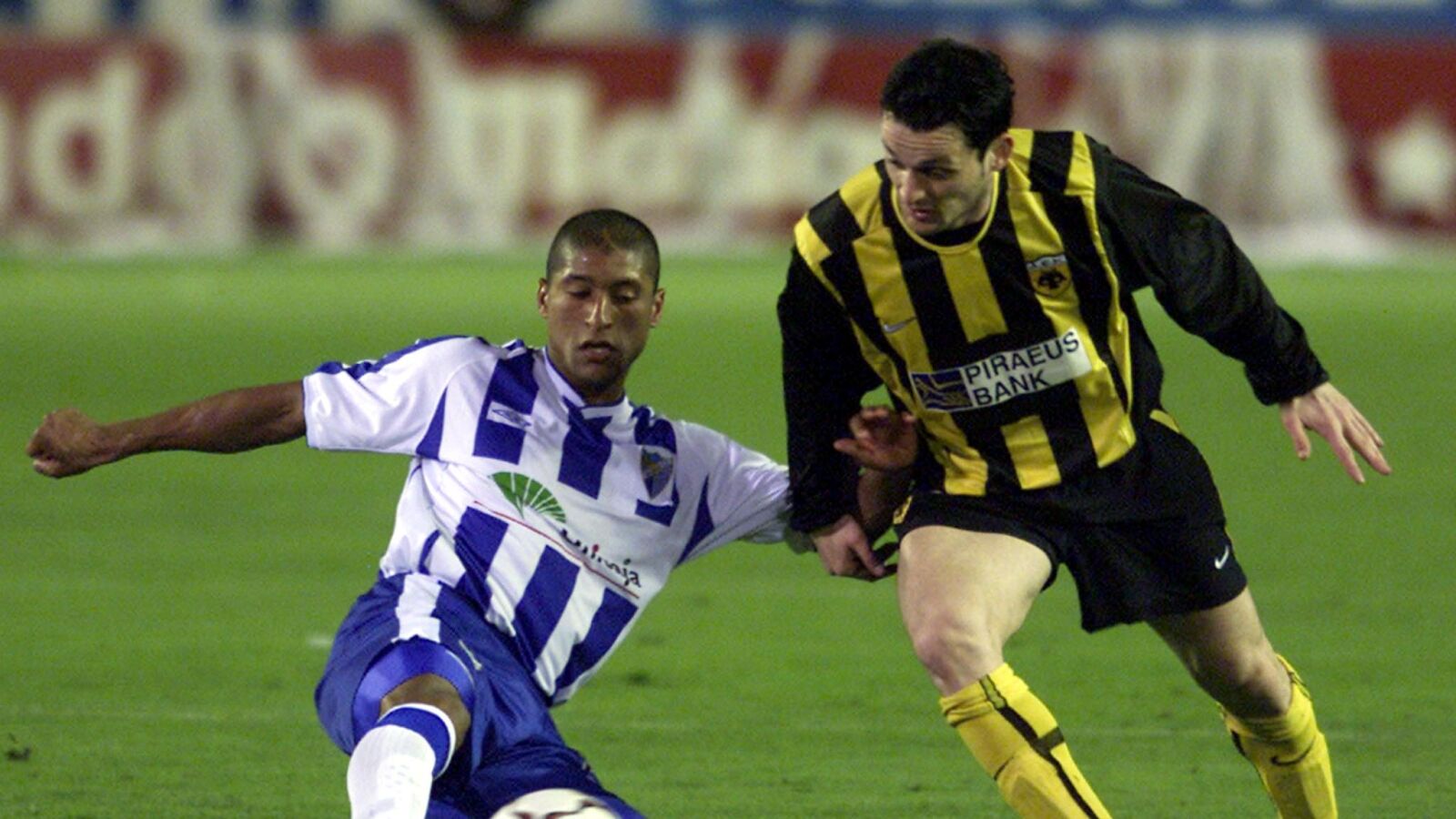 Marcelo Romero, durante un partido con el M&aacute;laga