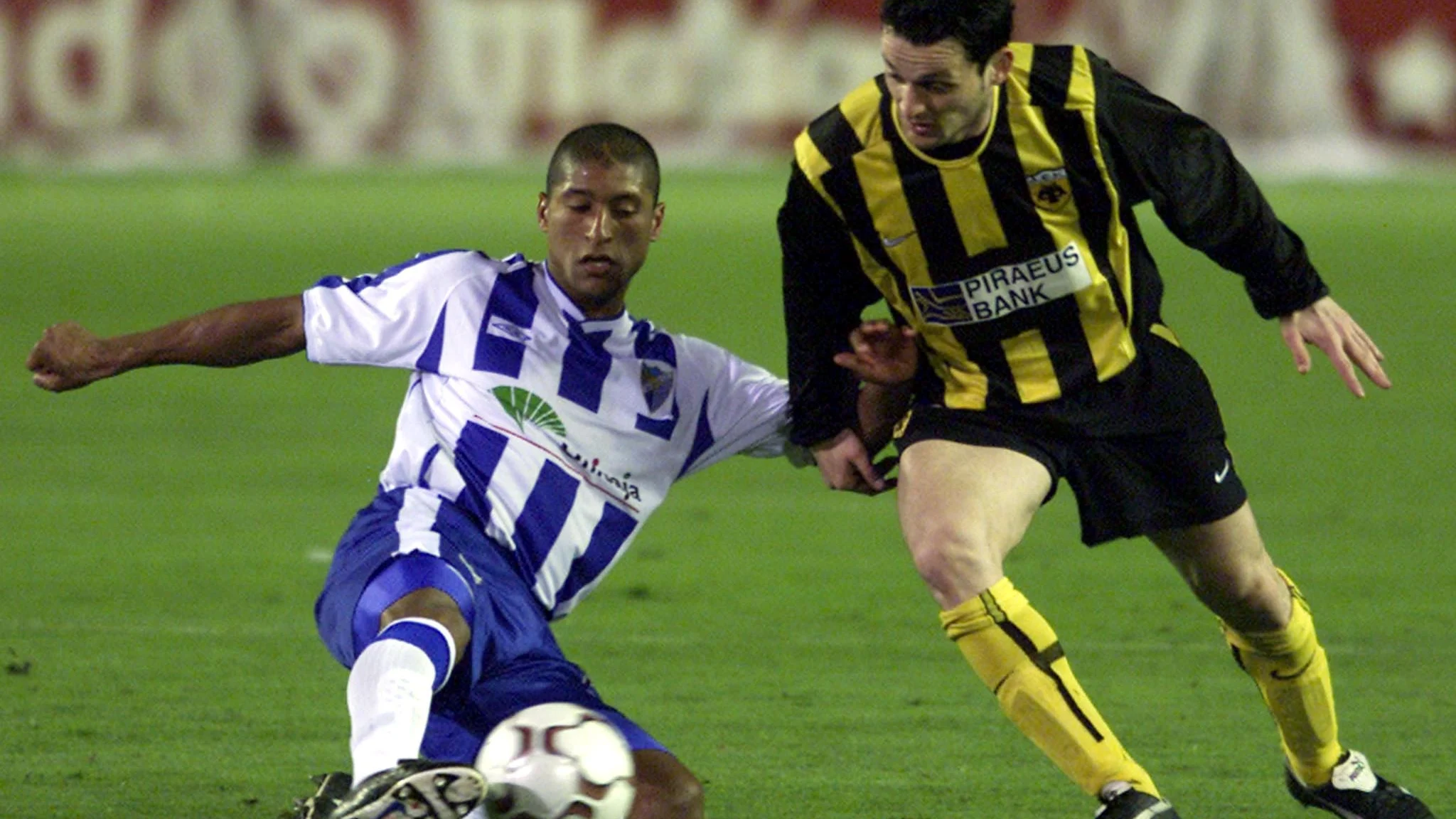 Marcelo Romero, durante un partido con el Málaga