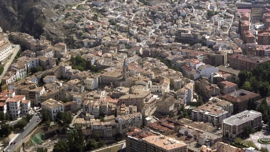 Vista aérea de la ciudad de Cuenca Vista aérea de la ciudad de Cuenca