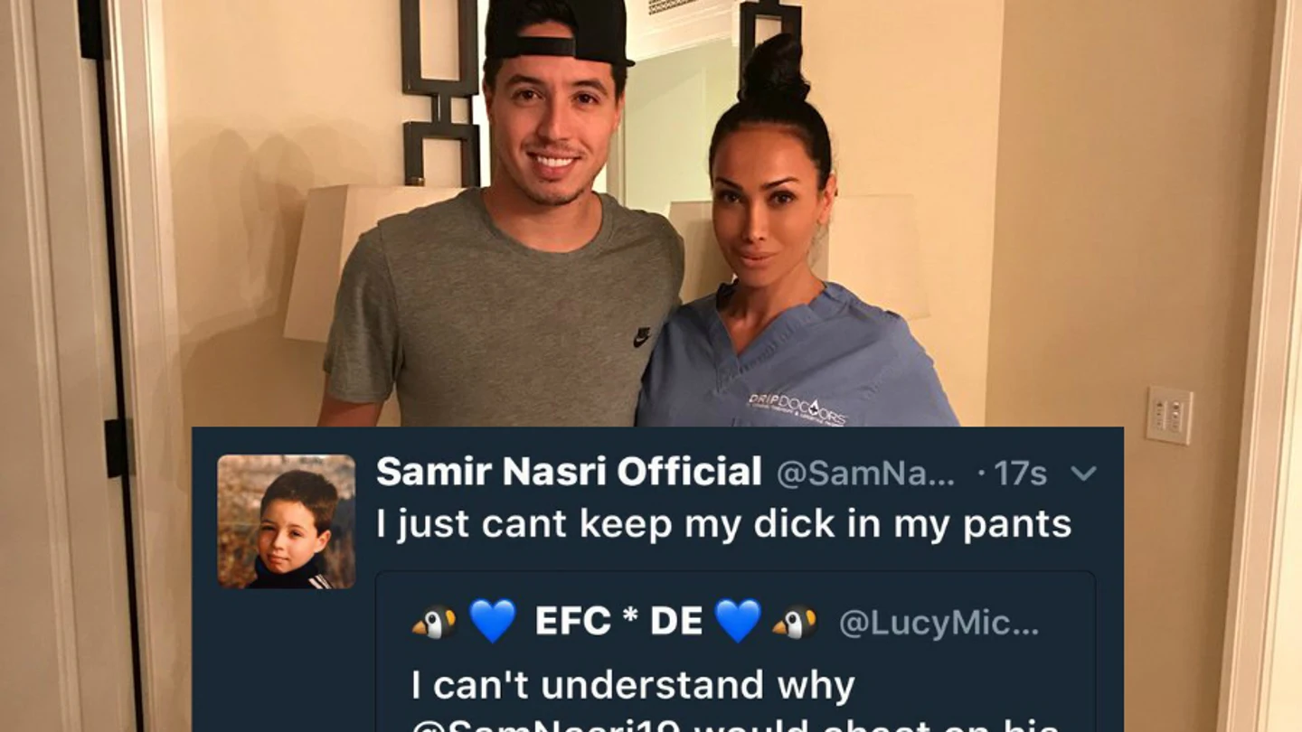 Samir Nasri sufre un hackeo en su cuenta Samir Nasri sufre un hackeo en su cuenta