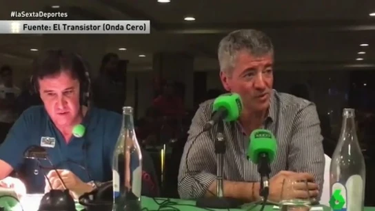 Gil Marín, en una entrevista en El Transistor Gil Marín, en una entrevista en El Transistor