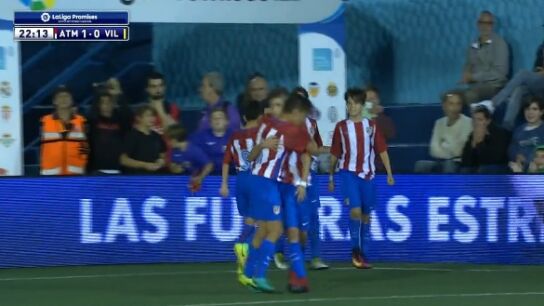 Alejandro Garncacho celebra su gol ante el Villarreal