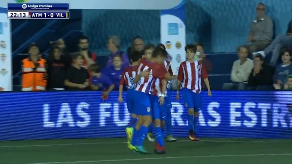 Alejandro Garncacho celebra su gol ante el Villarreal