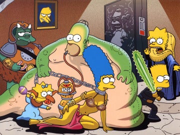 'Los Simpson' como 'Star Wars' 'Los Simpson' como 'Star Wars'
