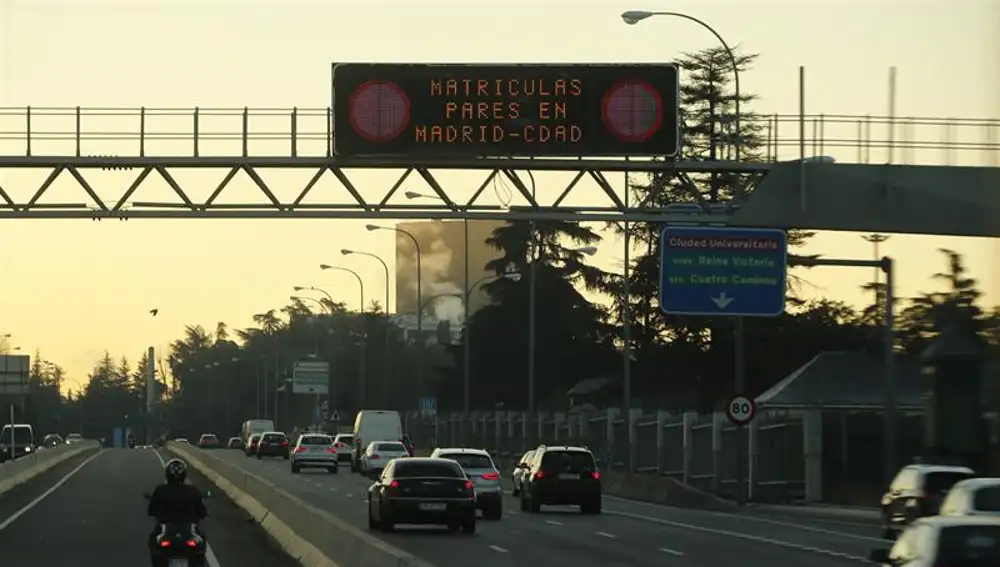 Restricciones de tráfico en Madrid