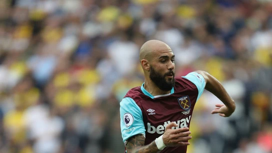 Zaza, con el West Ham Zaza, con el West Ham