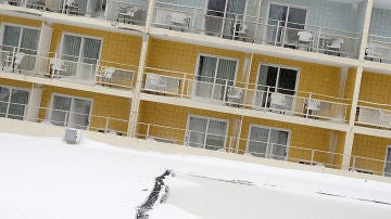 Imagen de archivo de un balcón