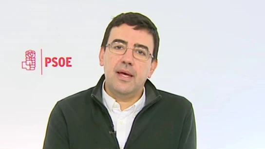 El portavoz de la gestora del PSOE, Mario Jiménez El portavoz de la gestora del PSOE, Mario Jiménez