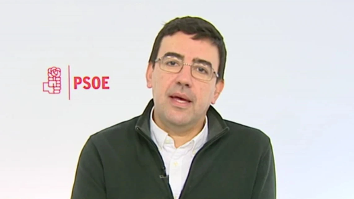 El portavoz de la gestora del PSOE, Mario Jiménez El portavoz de la gestora del PSOE, Mario Jiménez