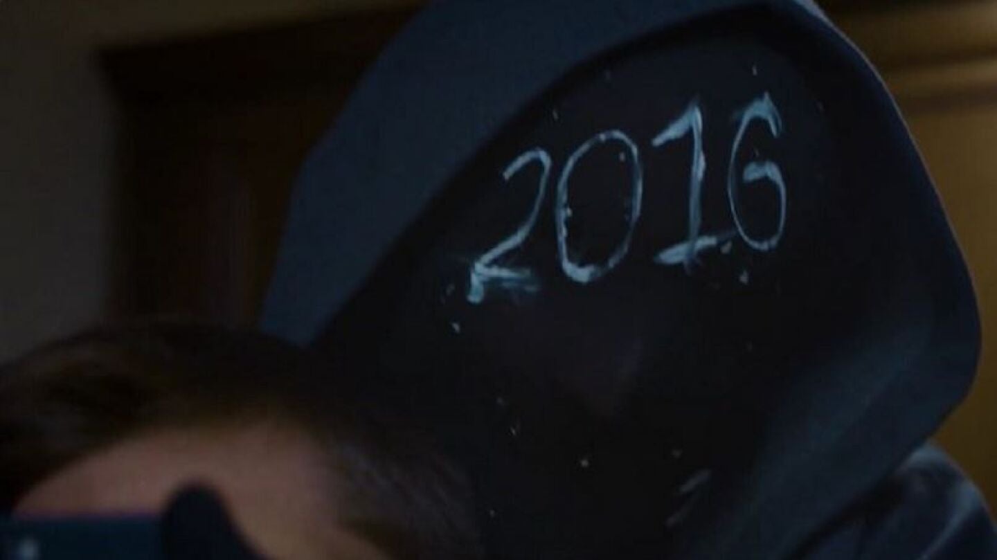 Fotograma del tr&aacute;iler de terror sobre 2016