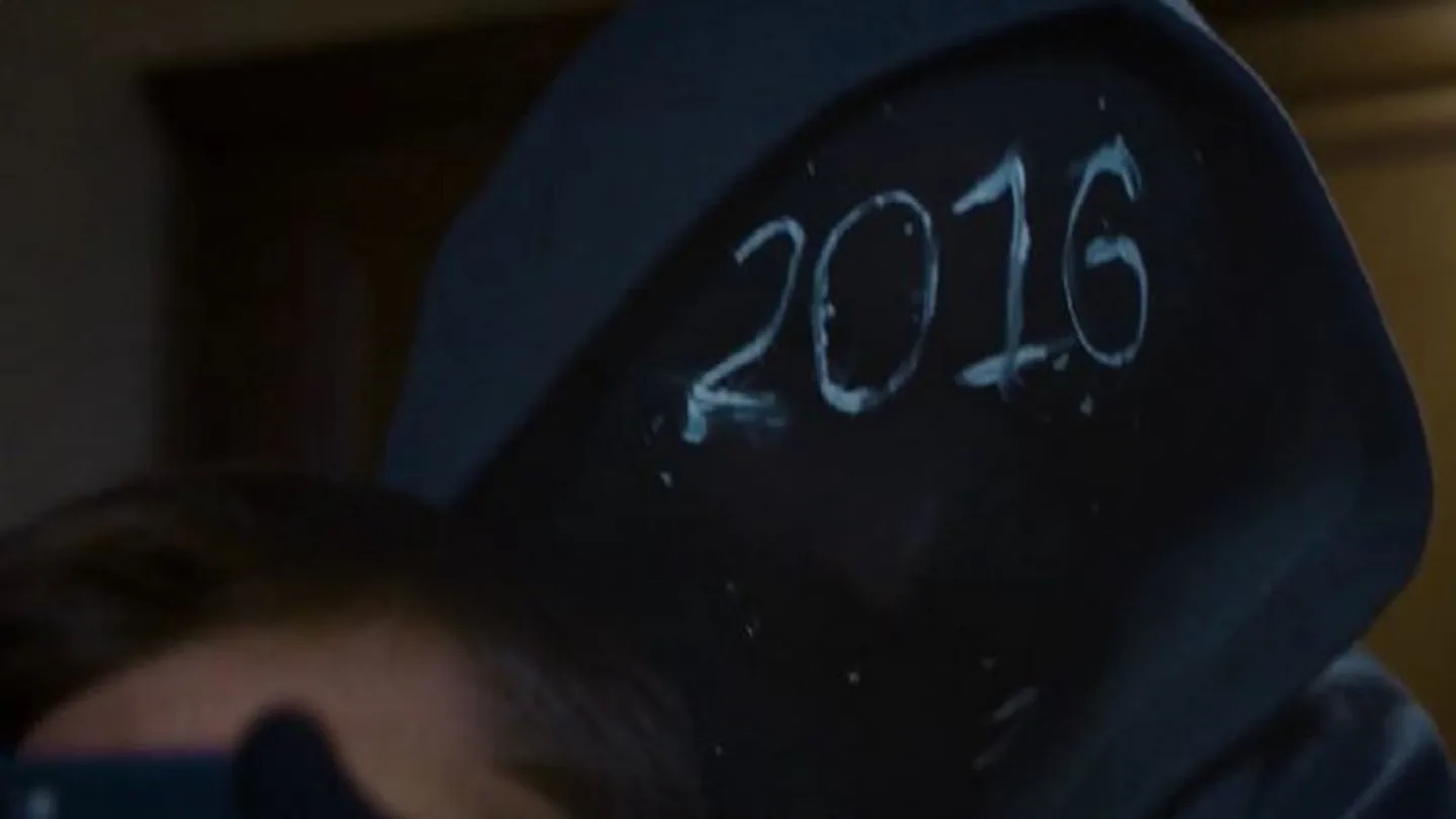 Fotograma del tráiler de terror sobre 2016 Fotograma del tráiler de terror sobre 2016
