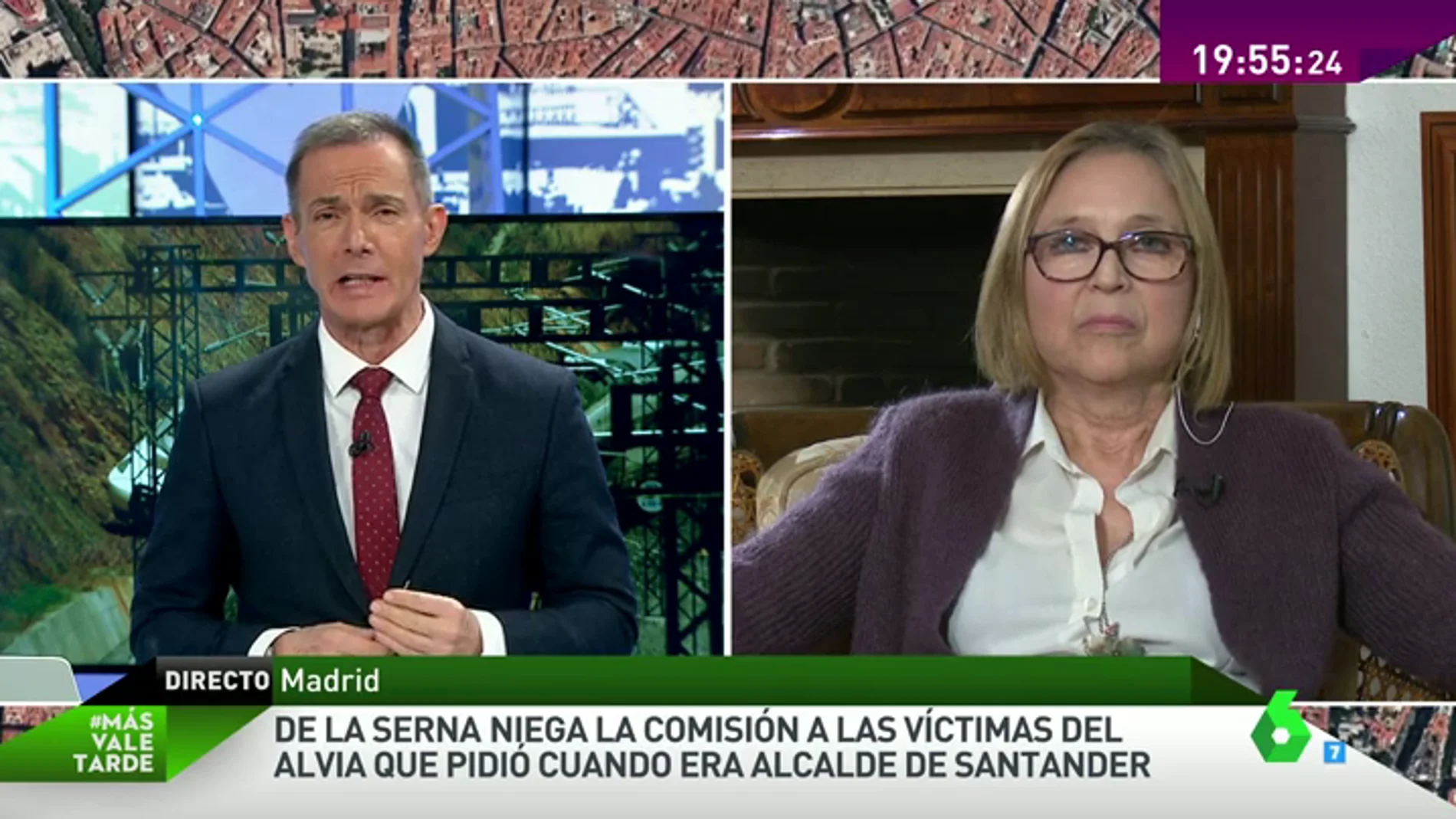 Frame 4.580399 de: Teresa Gómez-Limón, portavoz de las víctimas del Alvia: "De La Serna no tiene principios ni valores"