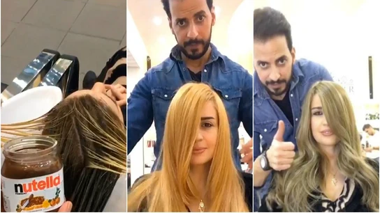 El revolucionario método para teñir el pelo de Abed Allahitani El revolucionario método para teñir el pelo de Abed Allahitani
