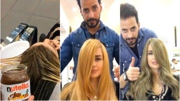 El revolucionario método para teñir el pelo de Abed Allahitani 