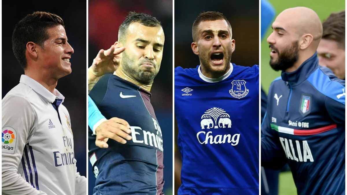 James, Jesé, Deulofeu y Zaza