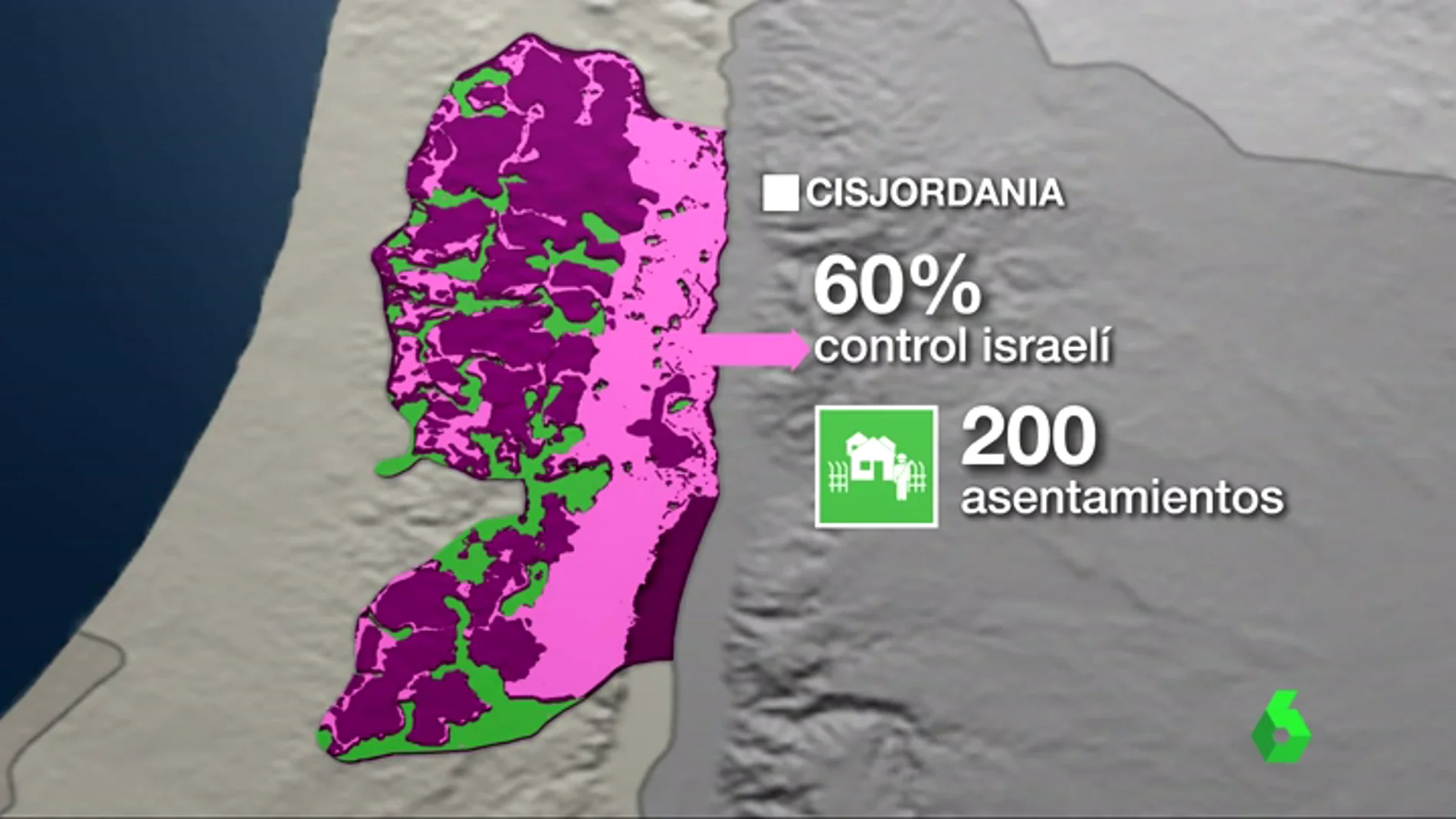 Frame 35.842284 de: Así viven los palestinos tras 50 años del control israelí en Cisjordania