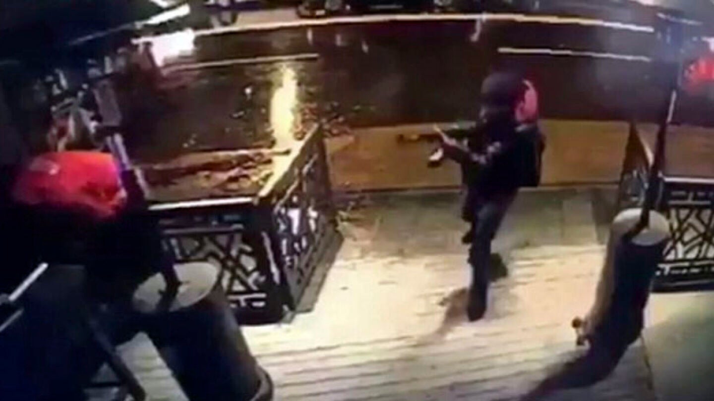Imagen del atacante de Estambul