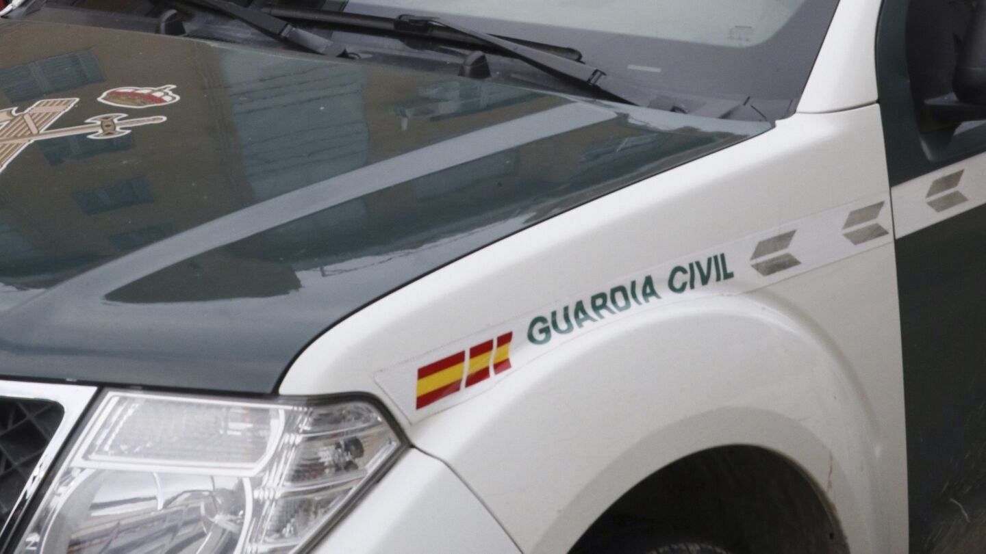 Un coche de la Guardia Civil