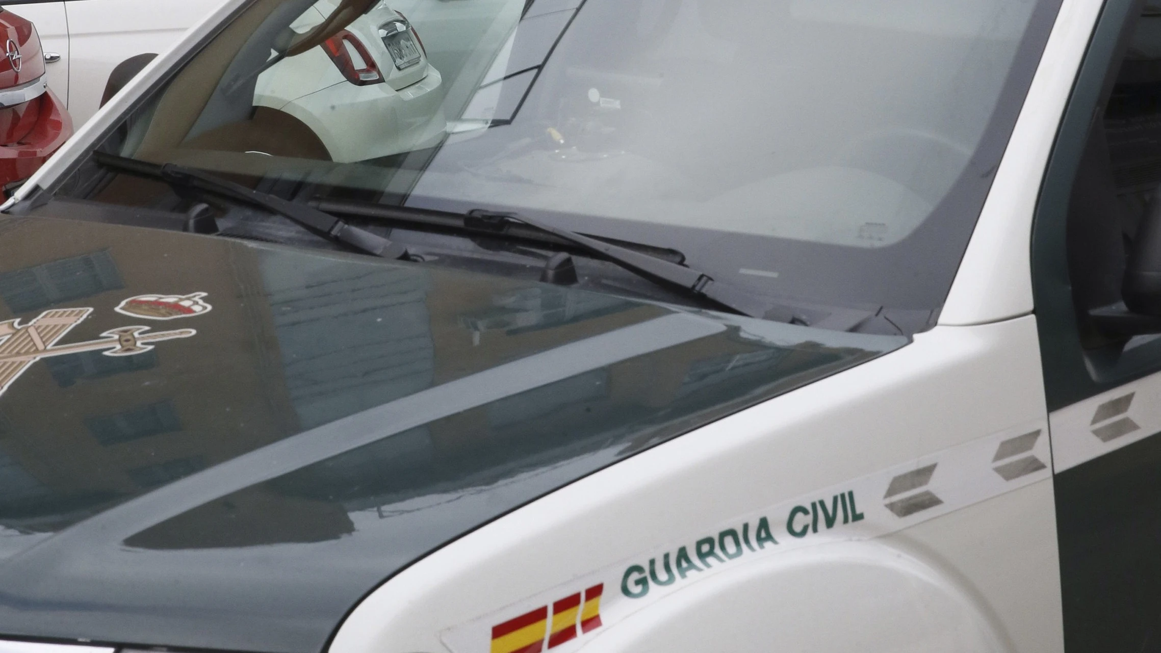 Un coche de la Guardia Civil