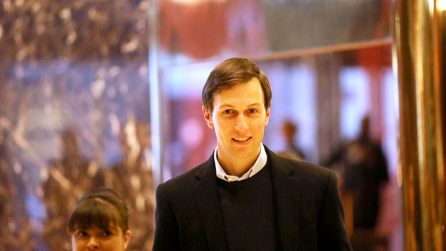 El yerno de Donald Trump, Jared Kushner