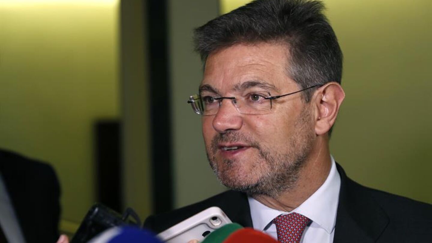 El ministro de Justicia, Rafael Catal&aacute;
