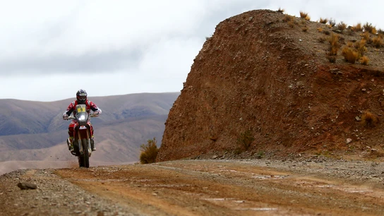 Ricky Brabec, en una etapa del Dakar Ricky Brabec, en una etapa del Dakar