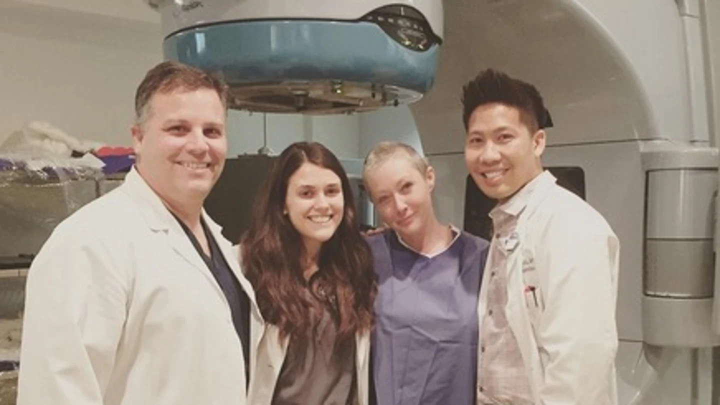 Shannen Doherty, tras su última sesión de quimioterapia Shannen Doherty, tras su última sesión de quimioterapia