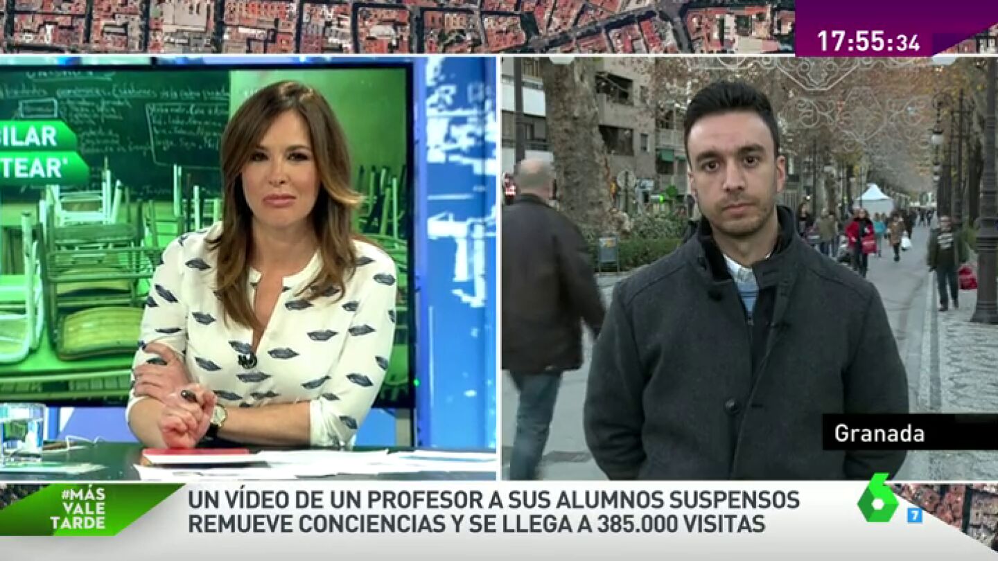 Frame 2.840839 de: Pablo Po&oacute;, profesor: "Veo al alumnado con apat&iacute;a, y tienen que saber que deben poner de su parte"