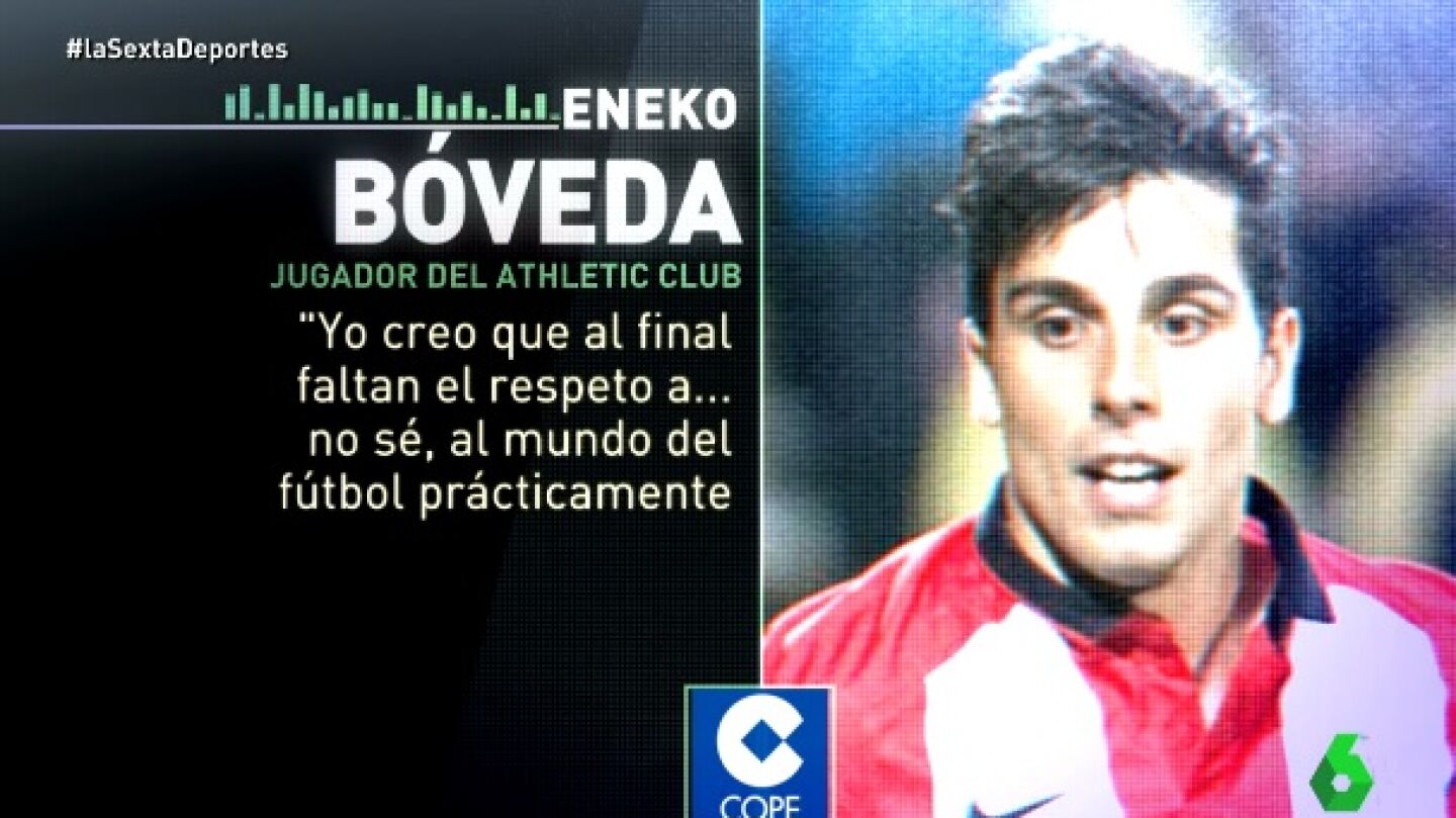 Recado de Eneko B&oacute;veda a Gerard Piqu&eacute;