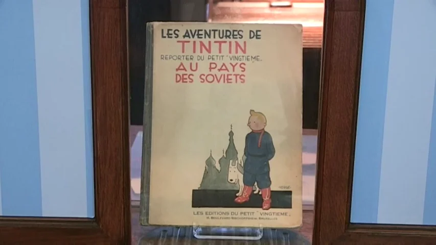Reeditan el primer cómic de Tintín 88 años después