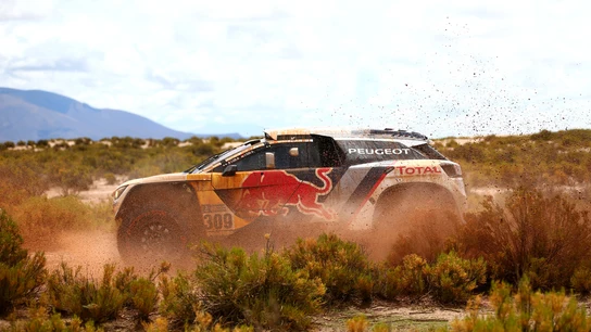 Sebastien Loeb durante una etapa del Rally Dakar Sebastien Loeb durante una etapa del Rally Dakar