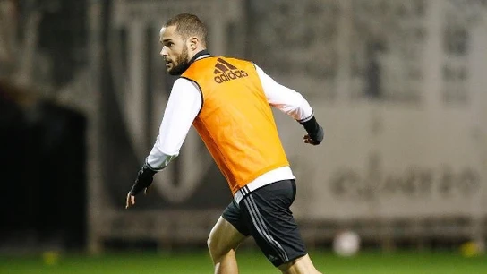 Mario Suárez, jugador del Valencia CF Mario Suárez, jugador del Valencia CF