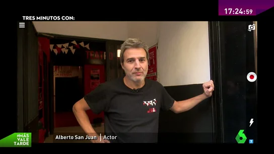 Frame 17.047951 de: Alberto San Juan: "La política actual es un absoluto drama, hay sufrimiento social" Frame 17.047951 de: Alberto San Juan: "La política actual es un absoluto drama, hay sufrimiento social"