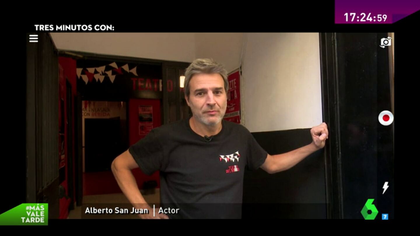Frame 17.047951 de: Alberto San Juan: "La pol&iacute;tica actual es un absoluto drama, hay sufrimiento social"
