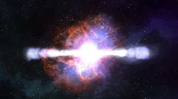 Recreación de una explosión estelar