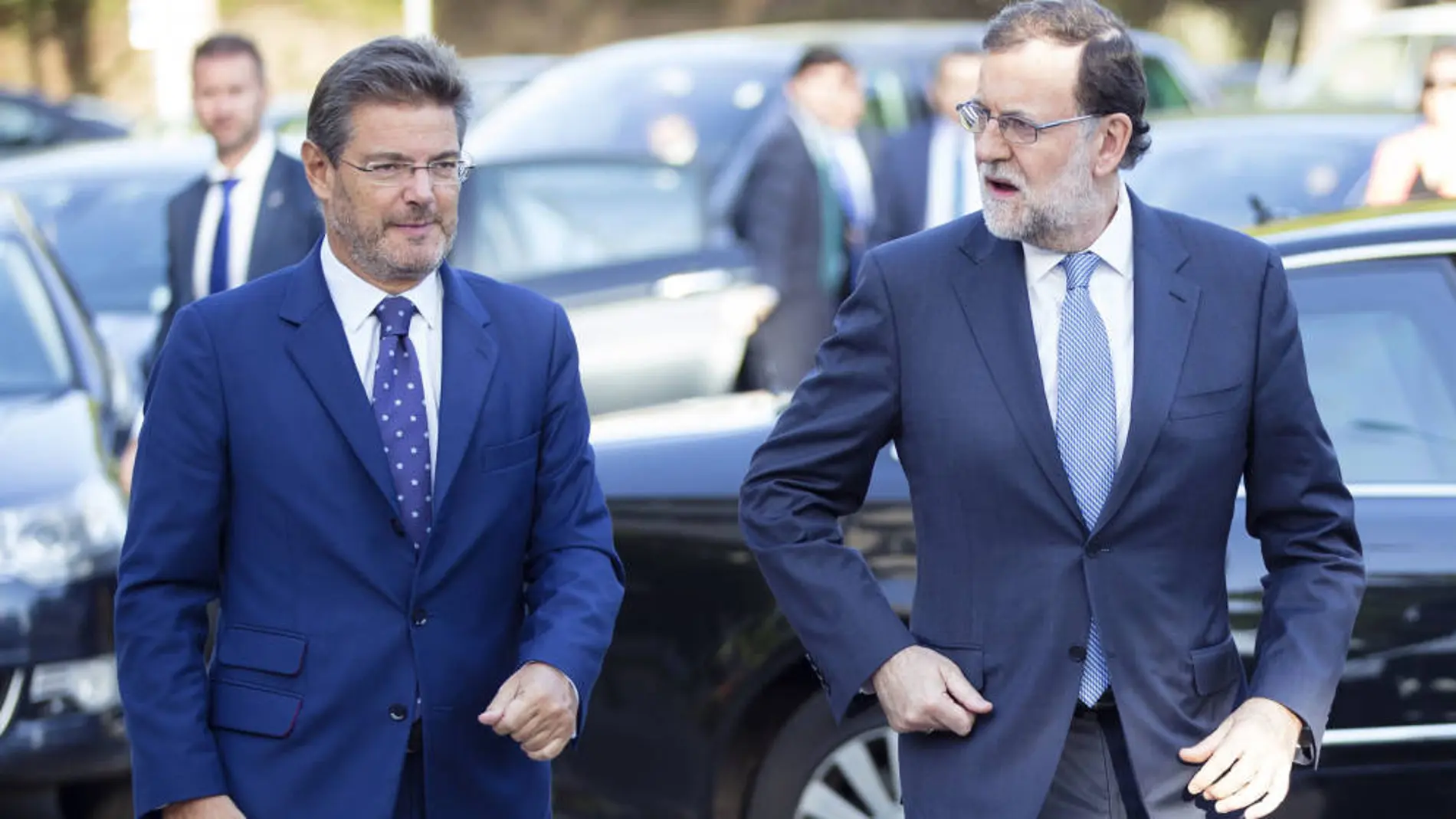 Mariano Rajoy y Rafael Catalá