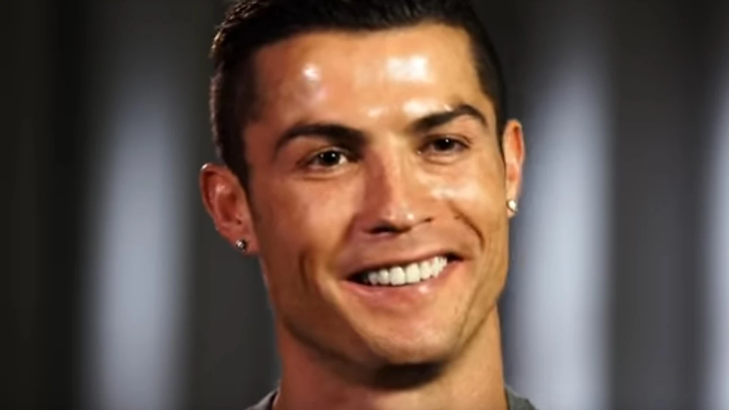 Cristiano Ronaldo, en una entrevista personal de la FIFA Cristiano Ronaldo, en una entrevista personal de la FIFA