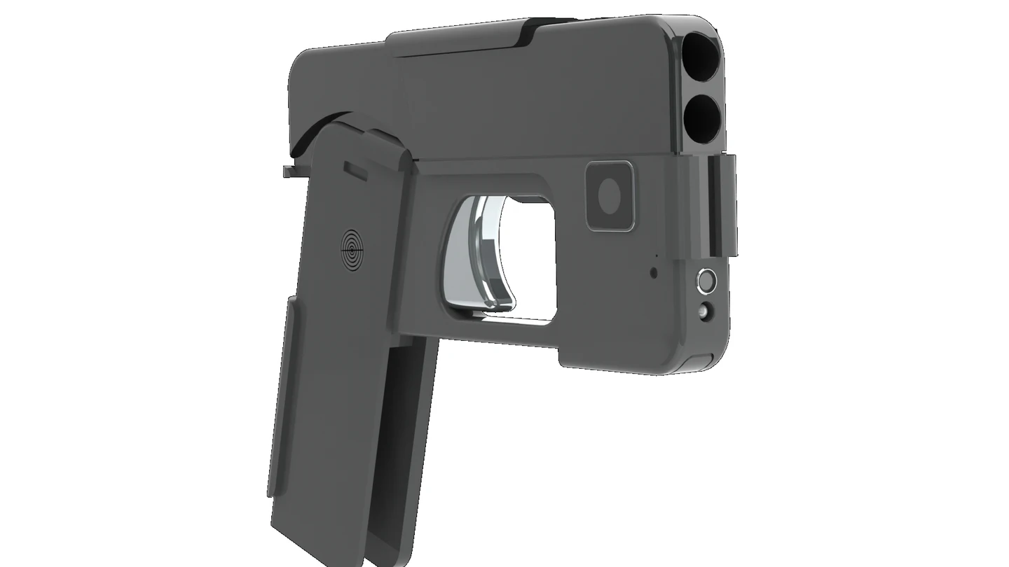 Pistola con forma de iPhone Pistola con forma de iPhone