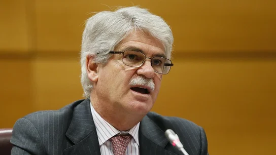 Dastis, ministro de Exteriores, en el Senado Dastis, ministro de Exteriores, en el Senado
