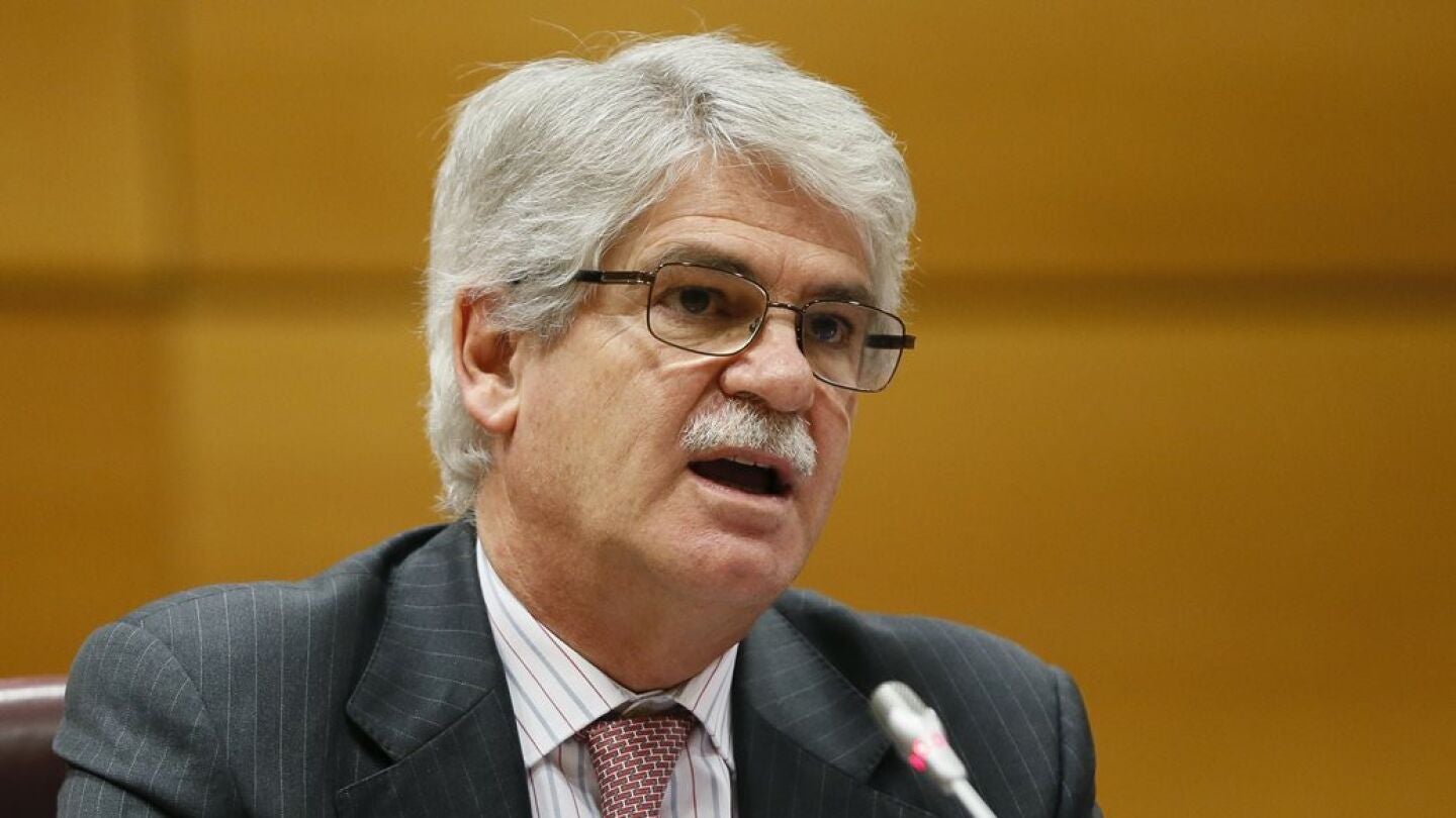 Dastis, ministro de Exteriores, en el Senado