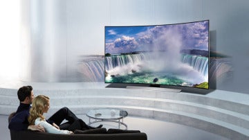 Televisión curva de Samsung