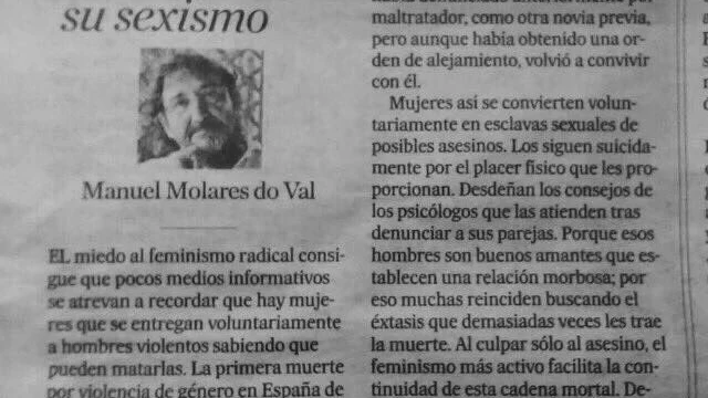 Columna de Manuel Morales do Val Columna de Manuel Morales do Val