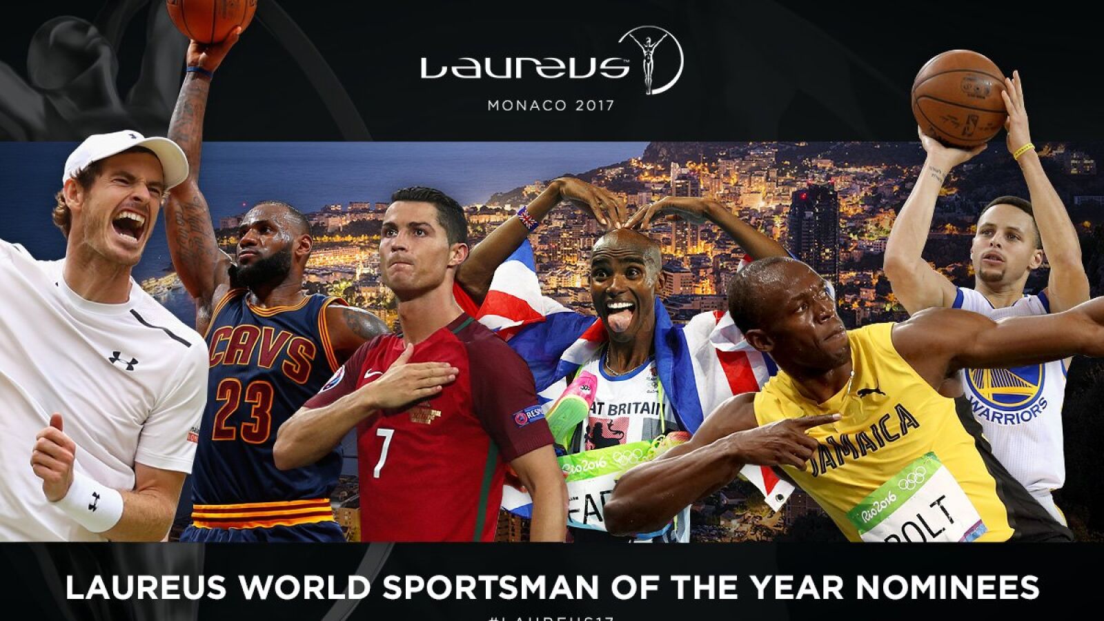 Los nominados a los Premios Laureus 2017