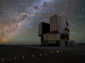 El telescopio VLT, del ESO El telescopio VLT, del ESO